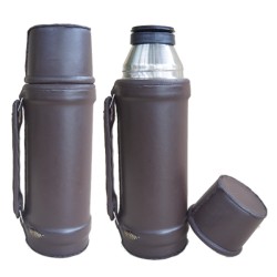 Termo común forrado en cuero