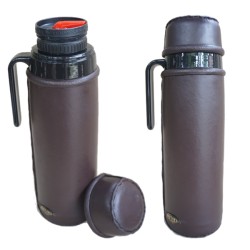 Termo forrado en cuero termolar